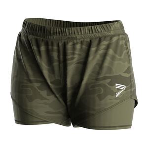 Shorts Deportivos 2 en 1 para Mujer, Talla Grande, de Secado Rápido, para Gimnasio, Fitness, Entrenamiento, Sexy, para Correr - Product Image 1