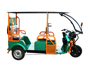 Auto-<span class=keywords><strong>rickshaw</strong></span> de type indien Bajaj pour passagers, 60V1000W, tricycle électrique à trois roues pour adultes, Tuk Tuk - Product Image 4