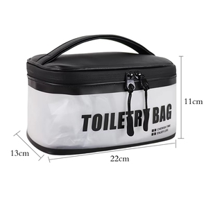 custom Travel Waterproof Personalized Wash Toiletry Vietnam Made Transparent Tpu Cosmetic Bag - Product Image 3