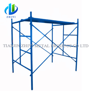 Marco <span class=keywords><strong>de</strong></span> andamio para construcción civil edificio galvanizado usado q235 acero móvil andamio Torre Equipo Conjunto y herramientas - Product Image 6
