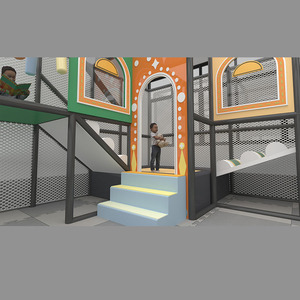 Parque de Juegos Modular para Niños, Suministro de Fábrica, Área de Juegos Interior con una Gran Piscina de Pelotas para Jardín de Infancia y Preescolar - Product Image 4