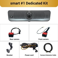 Pour les intelligents # Caméra de tableau de bord avec rétroviseur de streaming H10 Pro 2K 9,2 pouces, double objectif avant et arrière, WiFi, certifiée CE FCC, OEM d'usine