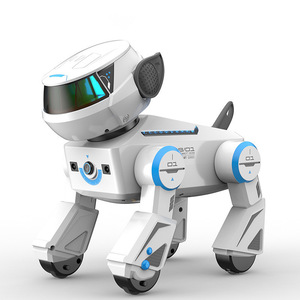 Chien robot de cascadeur cybernétique avec détection tactile, fonction de chant et de danse, programmation, télécommande, fonction de suivi, en matériau ABS, pour la coordination œil-main - Product Image 1