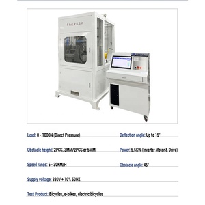 Máquina de Teste de Fadiga para Roda de Bicicleta Elétrica, Testador de Durabilidade de Aro de Bicicleta, Equipamento de Teste de Longa Duração para Aro de Bicicleta - Product Image 4