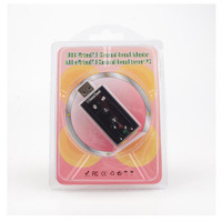 Adaptateur audio USB Carte son stéréo externe avec prise casque et microphone 3,5 mm pour Windows Mac Linux PC Ordinateurs portables Ordinateurs de bureau