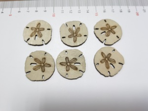 ที่ไม่ซ้ำกันแฮนด์เมดธรรมชาติไม้ขนาดเล็กทรายดอลลาร์ของเล่น - Product Image 2