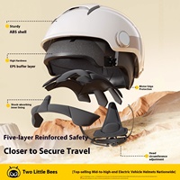 BI BEE 3C certifié été demi-casque véhicule électrique moto équipement de sécurité universel pour hommes femmes équitation