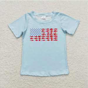 เด็กชาย พี่น้อง ลูกชาย ลูกสาว เสื้อยืดวันที่ 4 กรกฎาคม - Product Image 5