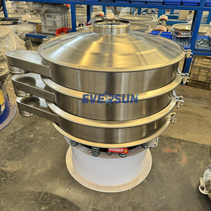 Hạt tạp chất loại bỏ, phân loại và sàng lọc Các hạt bột tròn siêu âm rung màn hình - Product Image 2