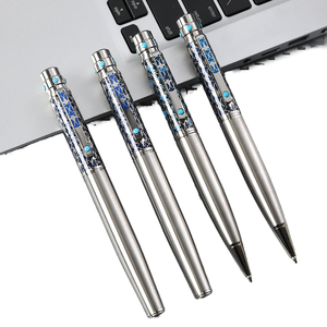 <span class=keywords><strong>Penna</strong></span> Roller di Lusso Personalizzata per Ufficio, Incisione Laser, <span class=keywords><strong>Smalto</strong></span> Colorato, Punta 1.0mm, Inchiostro Blu/Nero Ecologico UV - Product Image 1