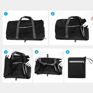 Sac de voyage extra large imperméable 65L, léger et pliable, avec compartiment à chaussures pour hommes et femmes - Product Image 1