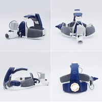 Lampe frontale médicale chirurgicale LED à haute luminosité avec taille de spot et luminosité réglables