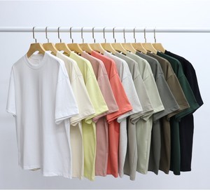 280gsm alta calidad Drop Shoulder Streetwear Heavyweight Heavy Camiseta 100% algodón camiseta de gran tamaño para hombres - Product Image 1