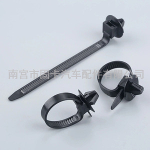 Attaches de câbles en nylon noires autobloquantes, 50 pièces, pour le fixation de câbles électriques automobiles - Product Image 4