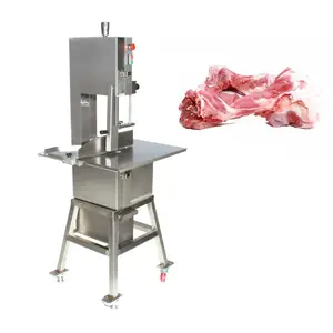 Industrial Large Bone Sawing Machine Floor Stand Electric Butcher Meat And Bone Cutting Machine Bone Saw
