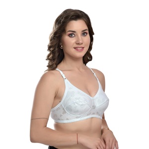 Soutien-gorge en mélange de coton à couvrance totale pour femme |   Tissu en coton polyester doux |   Soutien-gorge à couvrance totale |   Sangles réglables |   U-Back |   Fermeture au dos - Product Image 4