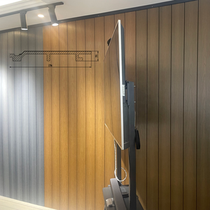 Longer-lasting <strong>Plank</strong> Composite Cladding wpc exterior wall panel Can Be Used for Soffits <strong>Ceiling</strong> Wall Siding - Product Image 6