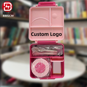 Lonchera Escolar con Diseño Atractivo, con Juego de Cuchara y Tenedor, Lonchera Bento Hermética, Cubiertos <span class=keywords><strong>para</strong></span> Niños, Cocina - Product Image 1