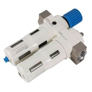 Filtre-régulateur pneumatique Festo 22 ml, processeur d'air en deux parties avec manomètre et installation par tube - Product Image 3