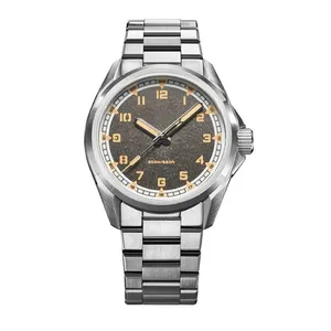 Vintage Dive Fashion Horloge 316l Rvs Diver Horloge 200M C3 Super Lichtgevende Nh35 Heren Automatisch Horloge Reloj Hombre