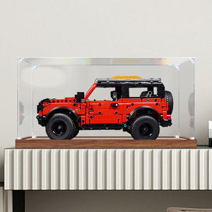 WENTI, caja de exhibición de estante único de acrílico ecológico pulido moderno para LEG0 42213 Ford Fierce Horse SUV, figura de vehículo todoterreno - Product Image 2