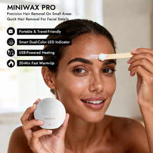 Mini Precision Wax Warmer for Eyebrow, Lip, Nose and Ear Hair Removal in Home or Professional Beauty Salons - Product Image 6