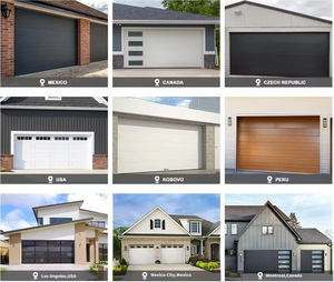 <span class=keywords><strong>Porte</strong></span> <span class=keywords><strong>de</strong></span> <span class=keywords><strong>garage</strong></span> automatique intelligente à commande à distance en alliage d'aluminium personnalisée - Product Image 6