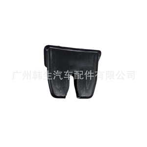 Cache-serrure de hayon Tesla Model 3 1769832-10-E en plastique noir, accessoire de poignée de porte - Product Image 4