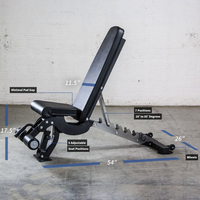 YG-AS015 Banc de musculation multifonctionnel professionnel réglable pour haltères et abdominaux