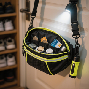 <span class=keywords><strong>Sac</strong></span> de taille en nylon léger personnalisé pour femmes hommes garçons filles étanche sport course jarretelle poitrine <span class=keywords><strong>sac</strong></span> fermeture à glissière - Product Image 3