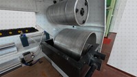 Sableuse industrielle à course ADV-MS, machine à brosser à bande abrasive manuelle pour la finition des surfaces métalliques