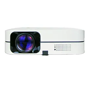 Aun — projecteur vidéo led intelligent, 1080p, pour home cinéma, OEM, livraison directe, écran de démarrage, CR61