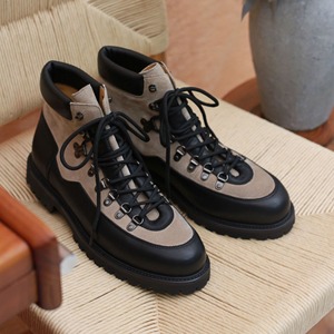 Zapatillas de hombre estilo americano vintage, japonesas, informales, británicas, versátiles, de caña alta, para exterior, cuadradas, transpirables, ligeras y antideslizantes. - Product Image 3