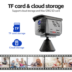 New 5MP 4 gam Sim pin thông minh Mini CCTV Camera tầm nhìn ban đêm và chuyển động theo dõi nhà mạng CMOS wifi nhà Hệ thống an ninh - Product Image 5