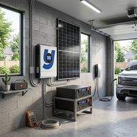 Onduleur de raccordement au réseau 3,6 kW fonctionnant avec un batterie de 100 Ah pour l'énergie solaire domestique à des fins d'optimisation énergétique
