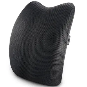Cuscino lombare di sostegno della parte posteriore della schiuma di memoria 3d per il seggiolino auto della sedia dell'ufficio