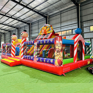 Thương mại PVC <span class=keywords><strong>Inflatable</strong></span> sân chơi thiết kế mới Bounce House <span class=keywords><strong>Combo</strong></span> phổ biến nhất <span class=keywords><strong>Inflatable</strong></span> Bouncer với Slide cho thuê bên - Product Image 3