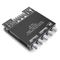 Carte amplificateur de caisson de basses 2.1 canaux BT 5.0 2x50W + 100W classe D TPA3116 Module d'égaliseur Audio stéréo