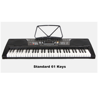 Professional Piano Double Pulley USB Function Piano Electric Organ Musical Instruments Electronic Piano Keyboard 61 Keys MIDI