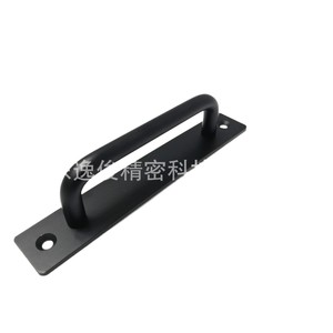 Manija de Acero Inoxidable Negra para Gabinete 8014, Fácil Instalación, Diseño Minimalista, Accesorio para Herrajes de Armario - Product Image 5