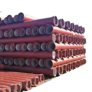 ISO2531 EN545 K9 C30 C25 100mm 150mm 250mm 300mm 400mm 500mm 600mm 800mm 900mm 1000mm 1200mm Cement Lining DCI Ductile Iron Pipe