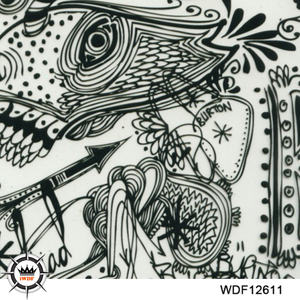 TSAUTOP perlengkapan desain kartun, perlengkapan <span class=keywords><strong>Film</strong></span> hidrografis bening lebar 50CM cetakan Transfer air pola desain kartun - Product Image 5