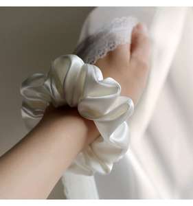 <strong>Silk</strong> Scrunchy Hair Set with Packages Box Satin 100% Pure Mulberry <strong>Silk</strong> Hair Scrunchies Oversized Large <strong>Silk</strong> <strong>Headband</strong> - Product Image 6