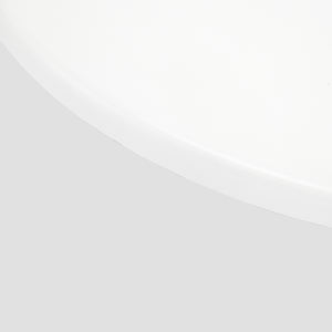 Blanco 600MM Mesa de comedor al aire libre Impermeable Werzalit Madera para Café Cantina Hotel Dormitorio Comedor Muebles - Product Image 3