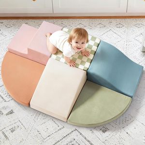 Canapé de jeu en mousse personnalisé pour tout-petits, jouets d'escalade pour enfants, ensembles de jeu, blocs d'escalade en mousse pour bébés, structures de jeu d'escalade C - Product Image 3