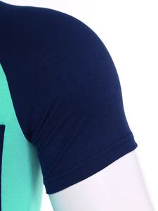 Body de hombre con bloques de color, leotardo ajustado, mono para entrenamiento, deportes, natación, eventos, ropa de gimnasio, ropa de baile - Product Image 4