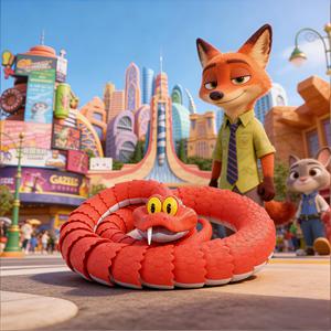 Venta Directa de Fábrica, Figura de Serpiente Impresa en 3D de Zoo <span class=keywords><strong>Gary</strong></span> con Articulaciones Móviles, un Gran Regalo de Cumpleaños para Niños - Product Image 1