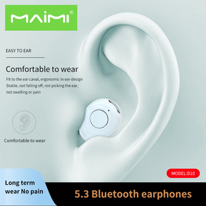 Auricular Inalámbrico Mini Discreto V5.3, Auricular Individual Ligero, Pequeño y Discreto para Dormir, Trabajar en la Oficina, con Puerto Tipo C - Product Image 3