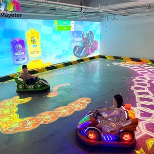 Proyector de Juegos Interactivo para Interiores de Centros Comerciales Mayeter, Juego Competitivo Multijugador, Autos de Choque para Parques de Diversiones - Product Image 1