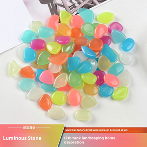 <span class=keywords><strong>Glow</strong></span> <span class=keywords><strong>In</strong></span> <span class=keywords><strong>The</strong></span> <span class=keywords><strong>Dark</strong></span> Plastic Pebble Stones Accessoires Ter Verbetering Van <span class=keywords><strong>Aquarium</strong></span> Ambiance Voor Woonkamer Slaapkamer Desktop Box Verpakt - Product Image 4